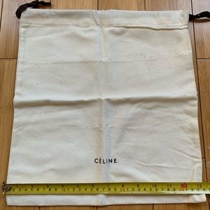 Authentic Celine dust bag